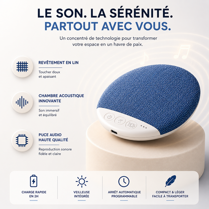 Ozelian Sleep™ — L'enceinte qui t'endort sans réveiller personne
