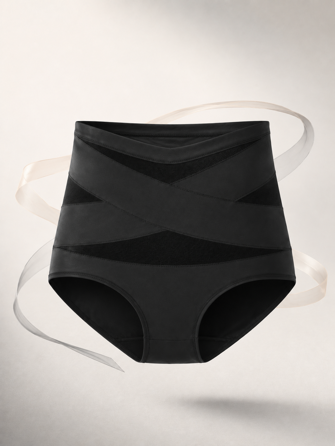 Culotte gainante ménopause — maintien croisé 360°